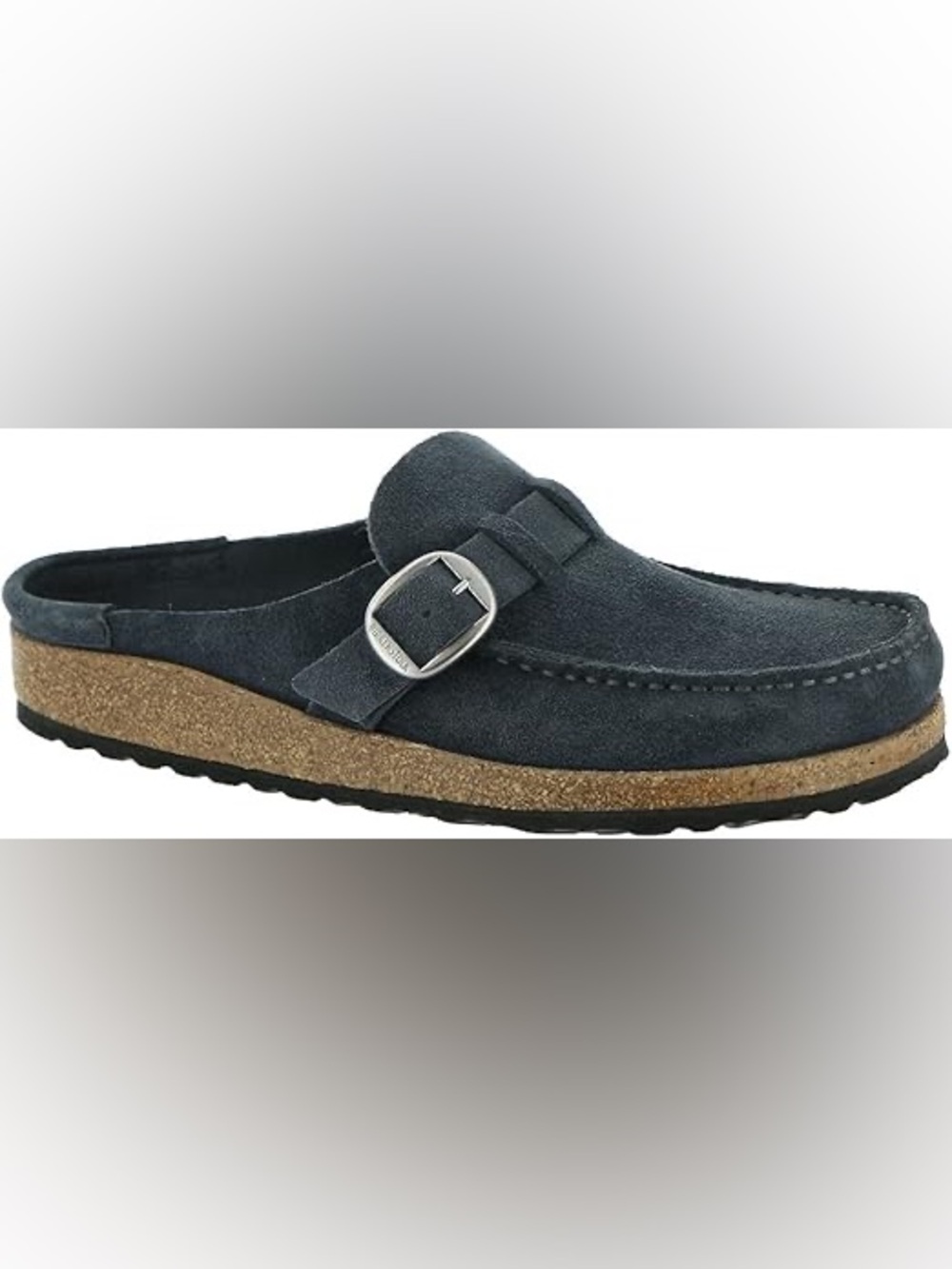 Birkenstock® Buckley Clogs navy suede size 38